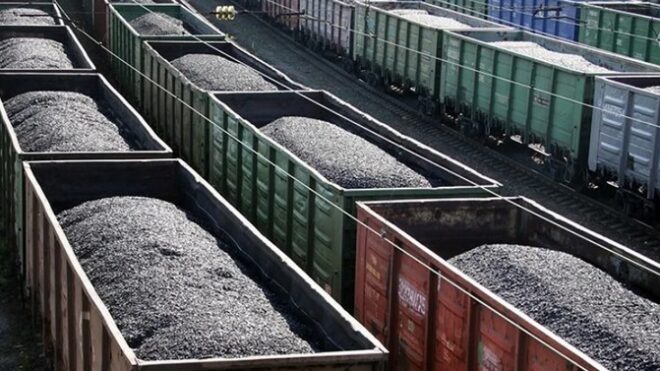 Российский уголь стоит на китайской границе